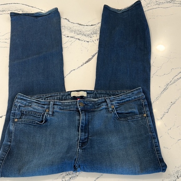 CJ by Cookie Johnson Plus Grace Bootcut Medium-Dark Stretch Denim sz.38 or 18 - Picture 10 of 13